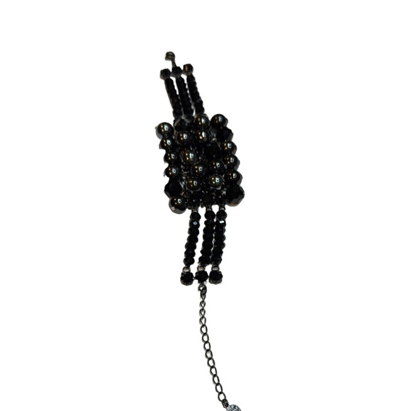Jewelry - Elegant Black Beaded Bracelet